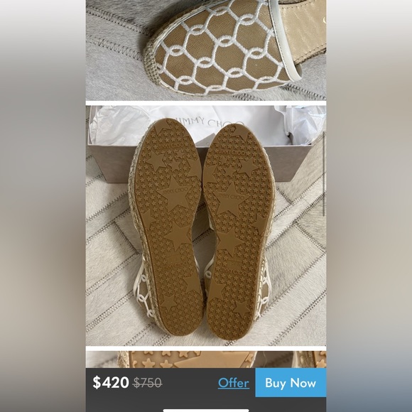 Jimmy choo espadrilles